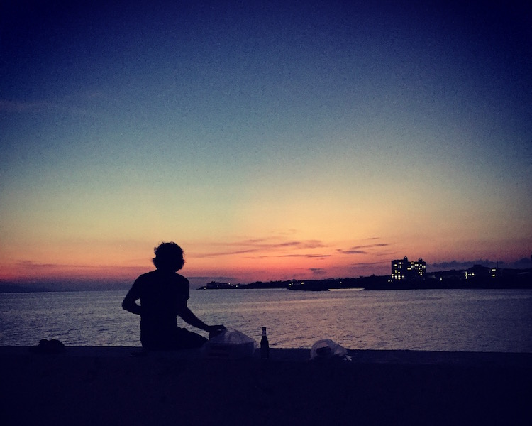 石垣島の夕陽