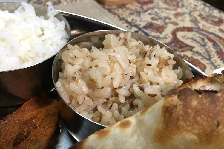 石垣島のカレー屋インダスのライス
