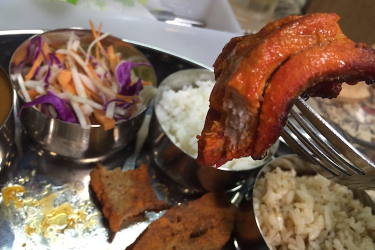 石垣島のカレー屋インダスのタンドリーチキン