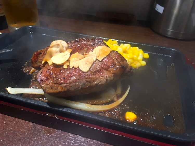 いきなりステーキ石垣島のヒレステーキ