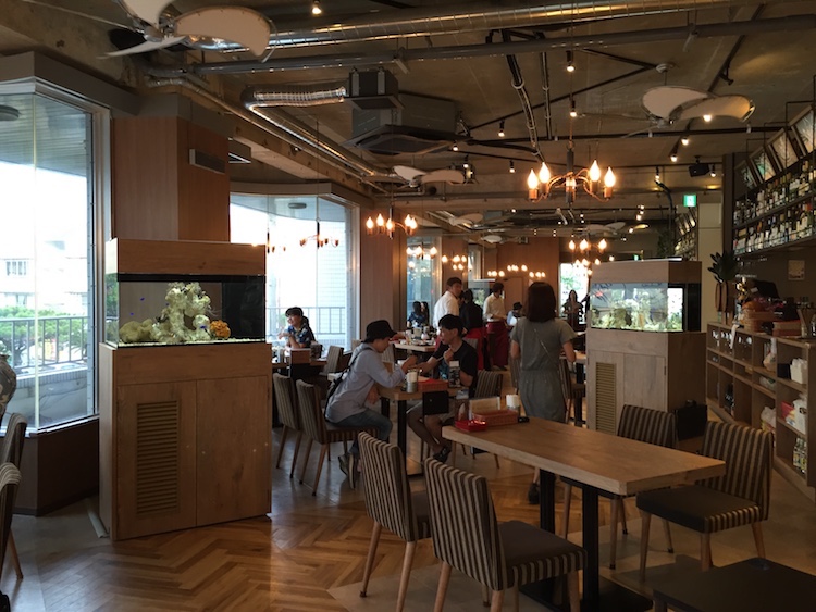 石垣島てっぺんグループNo4の店内