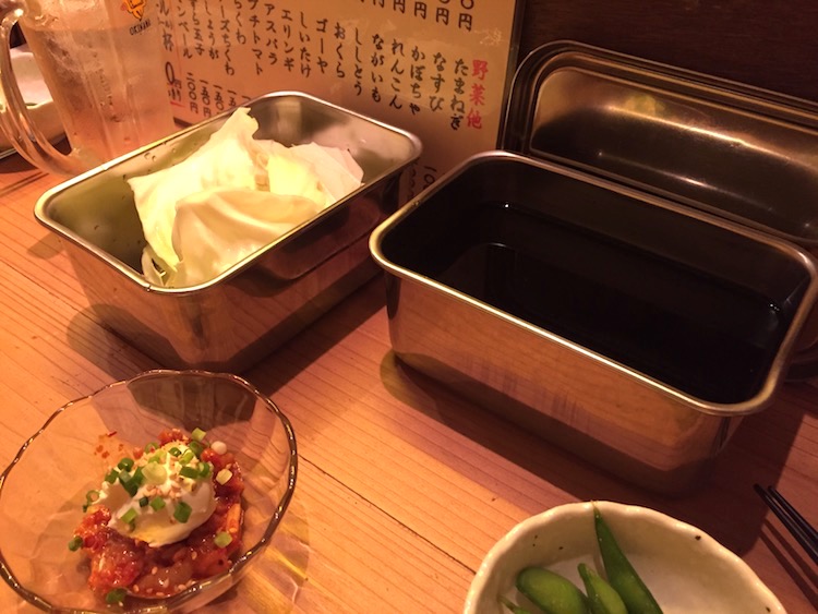串かつ専門店「れんがや」のタレ