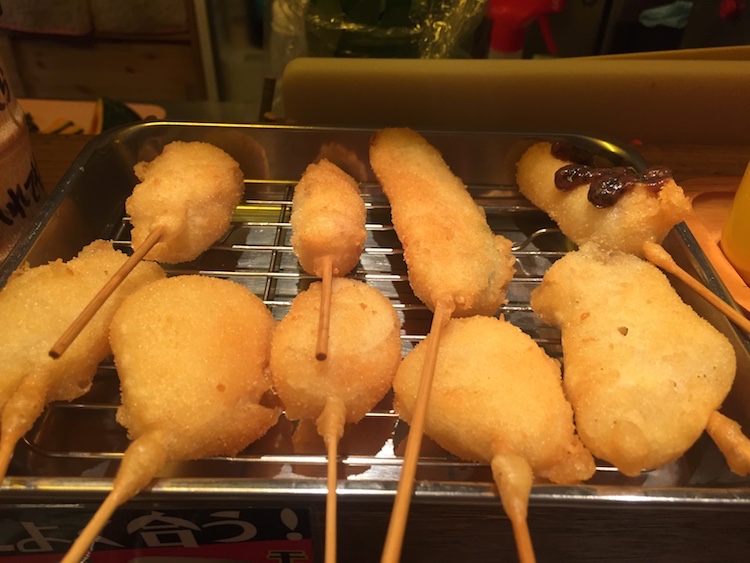 串かつ専門店「れんがや」の串かつ