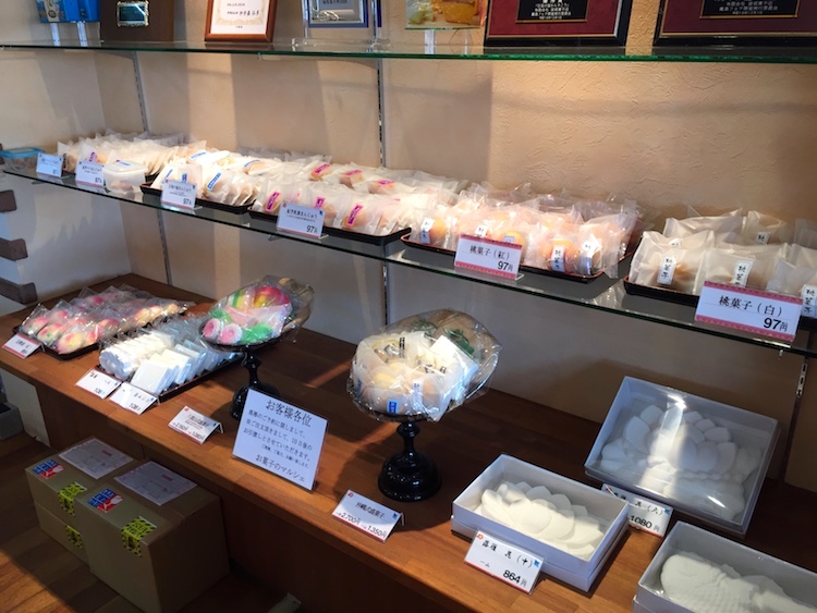 お菓子のマルシェの和菓子