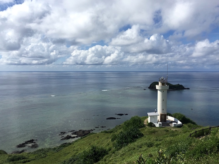 平久保崎灯台山頂からの眺め