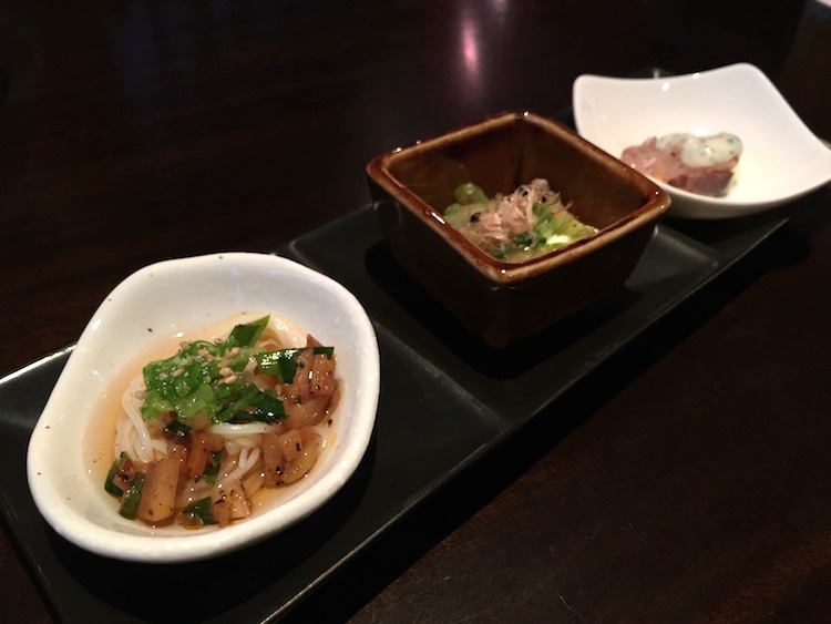 虹ノ介のお通し