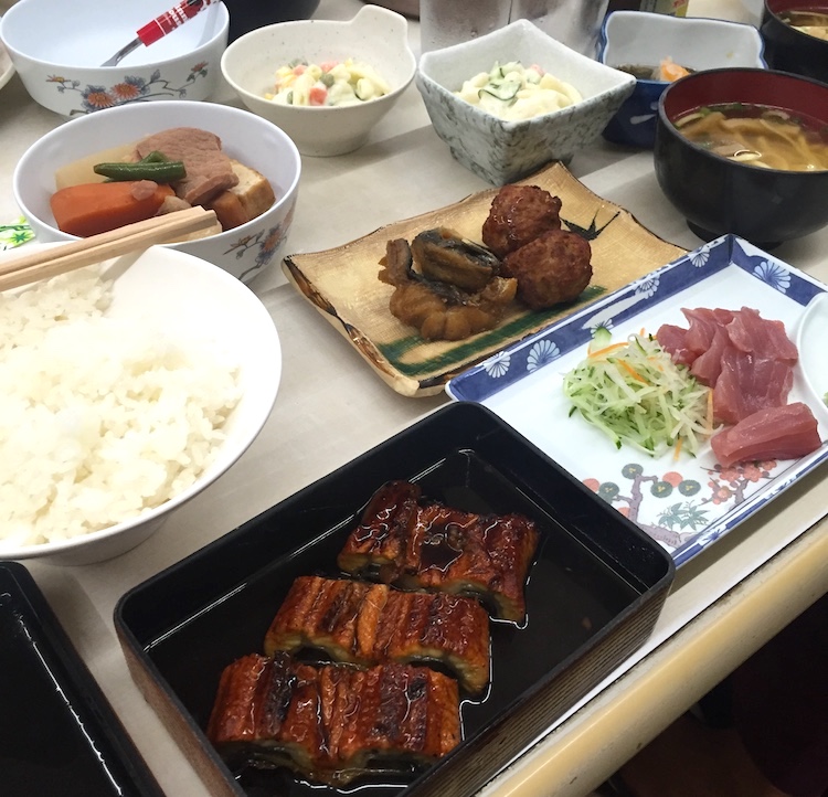 あさひ食堂のうなぎ定食
