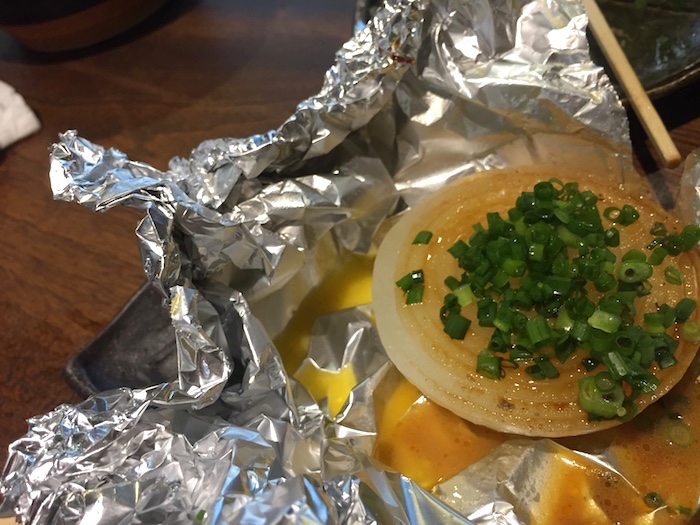 玉ねぎバター焼き