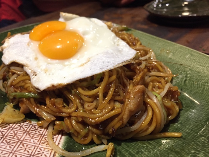 アジトの焼きそば
