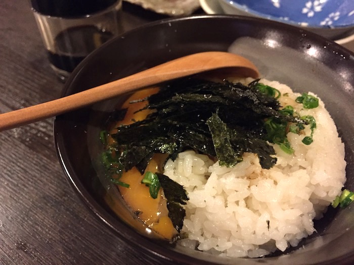 山ちゃんの部屋のタマゴかけ納豆ご飯