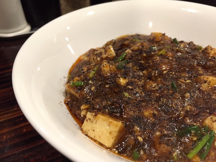 あんぽんたんの四川風麻婆豆腐