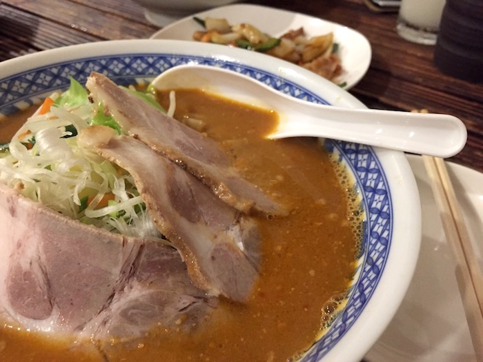 あんぽんたんの味噌ラーメン