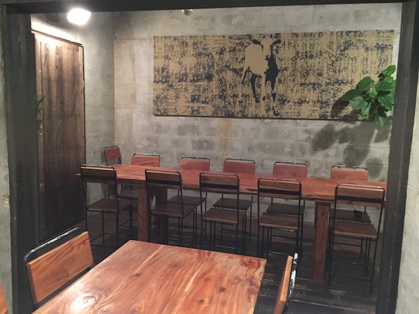 石垣島のガッジョディーロの店内