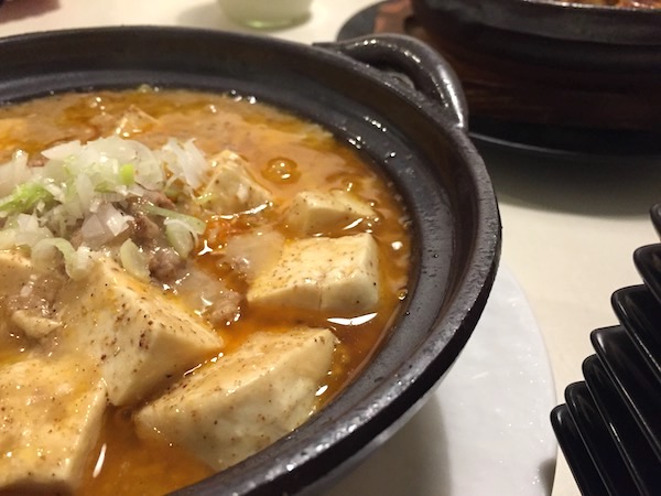 石垣島の有頂天の白麻婆